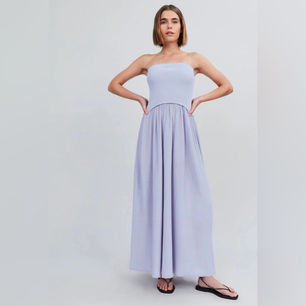 Solid and Striped soglio dress